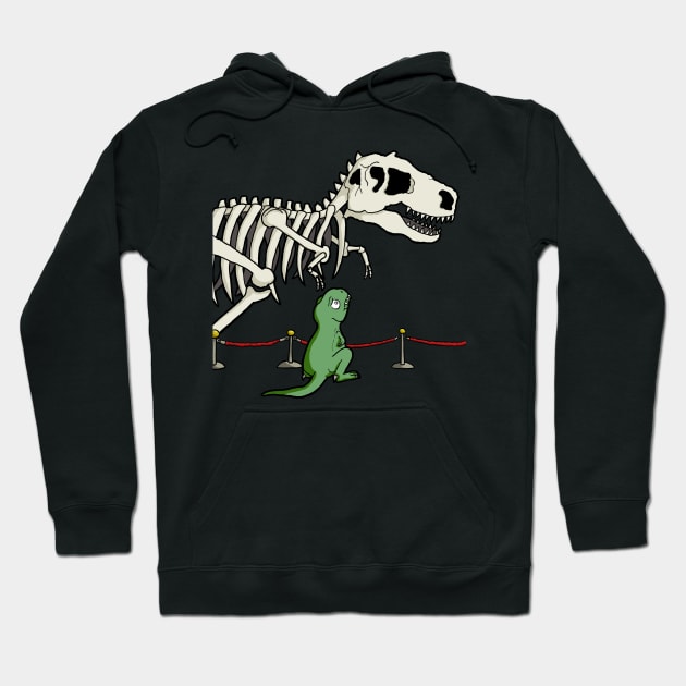 Dinosaur Family Reunion Hoodie by HBogart